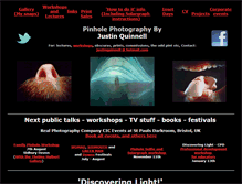 Tablet Screenshot of pinholephotography.org